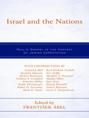 cover image of Israel and the Nations
